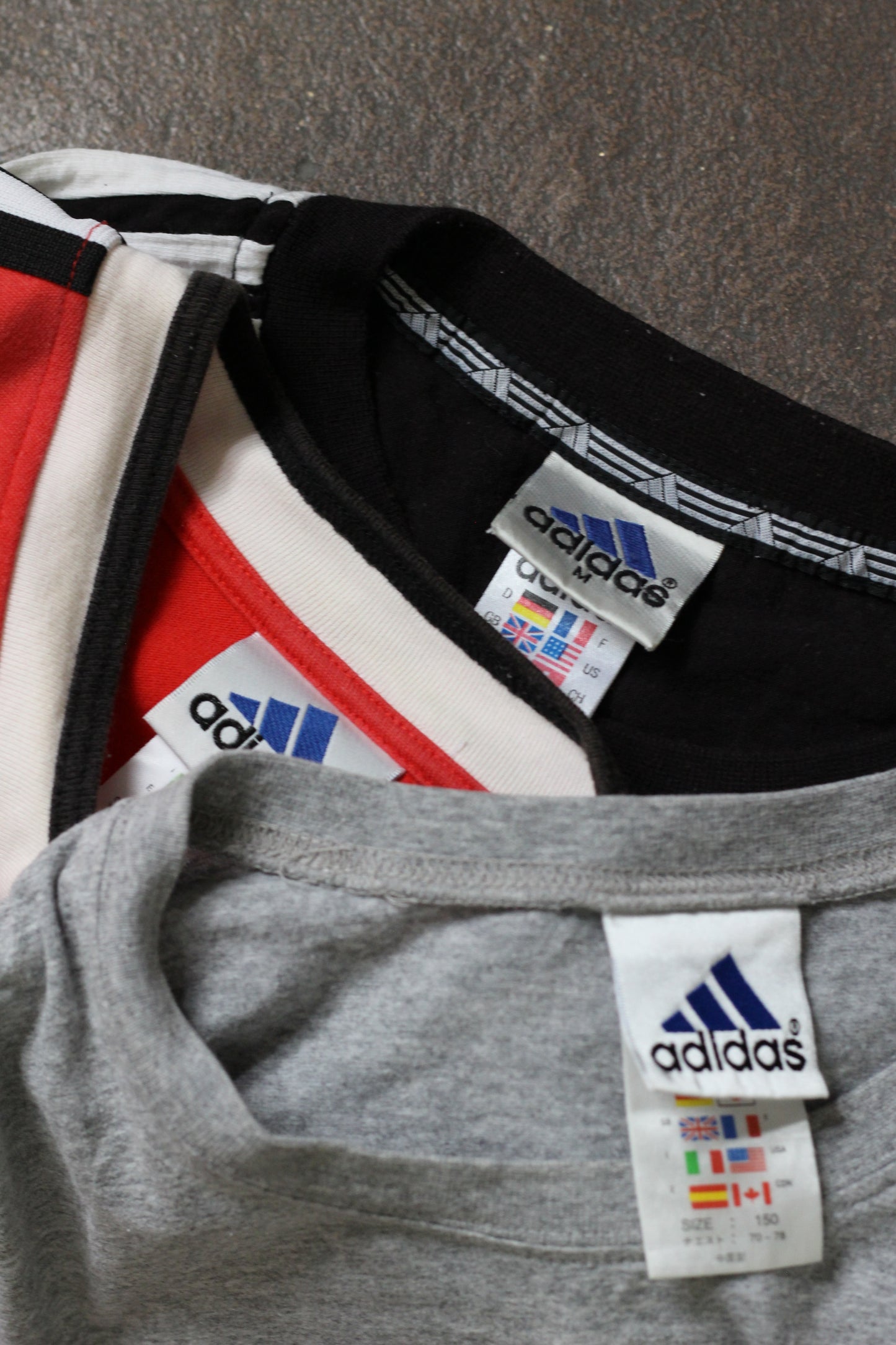 90-00's adidas Y2K Style T-Shirt x6点