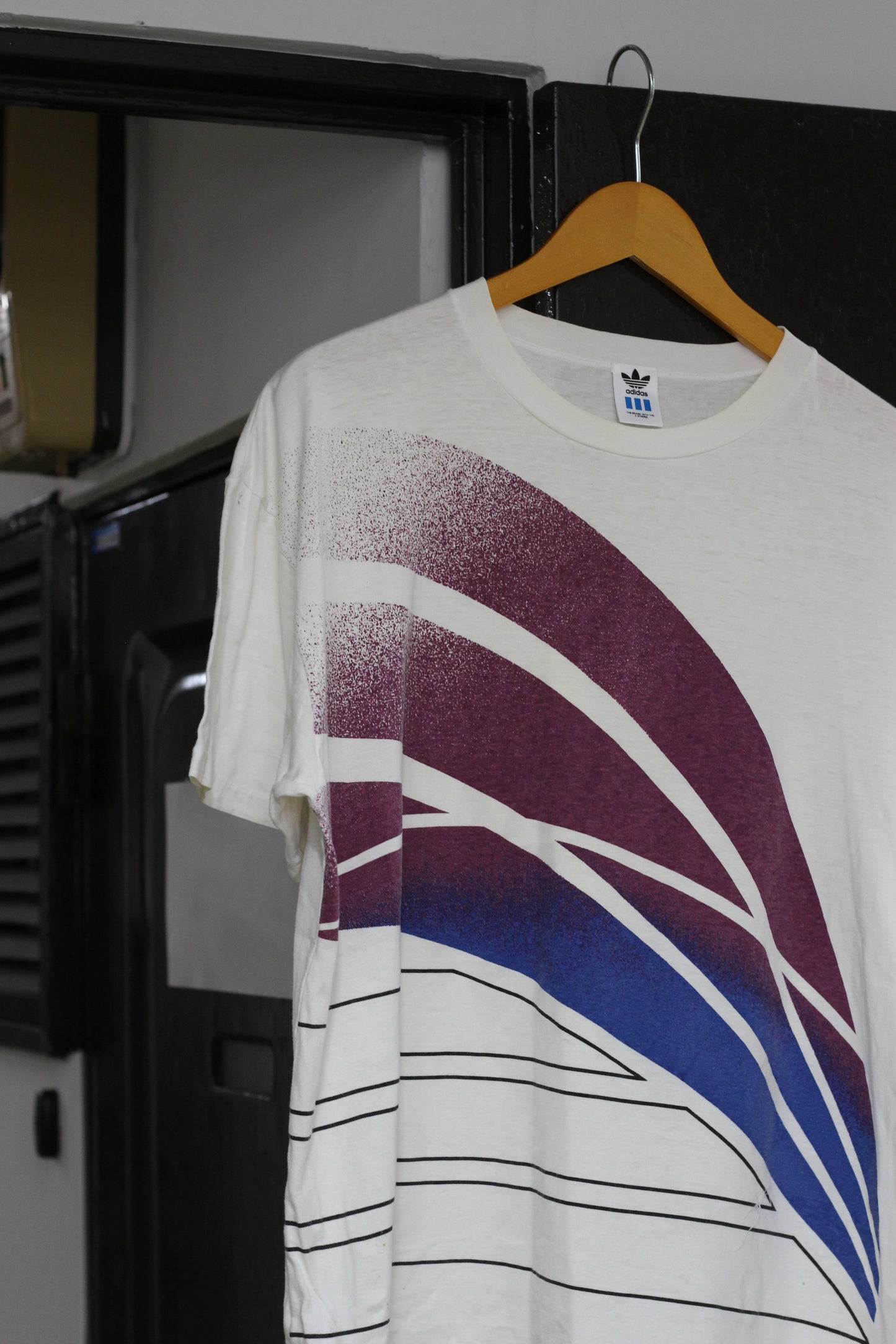 90's adidas Vintage Print T-Shirt x2点
