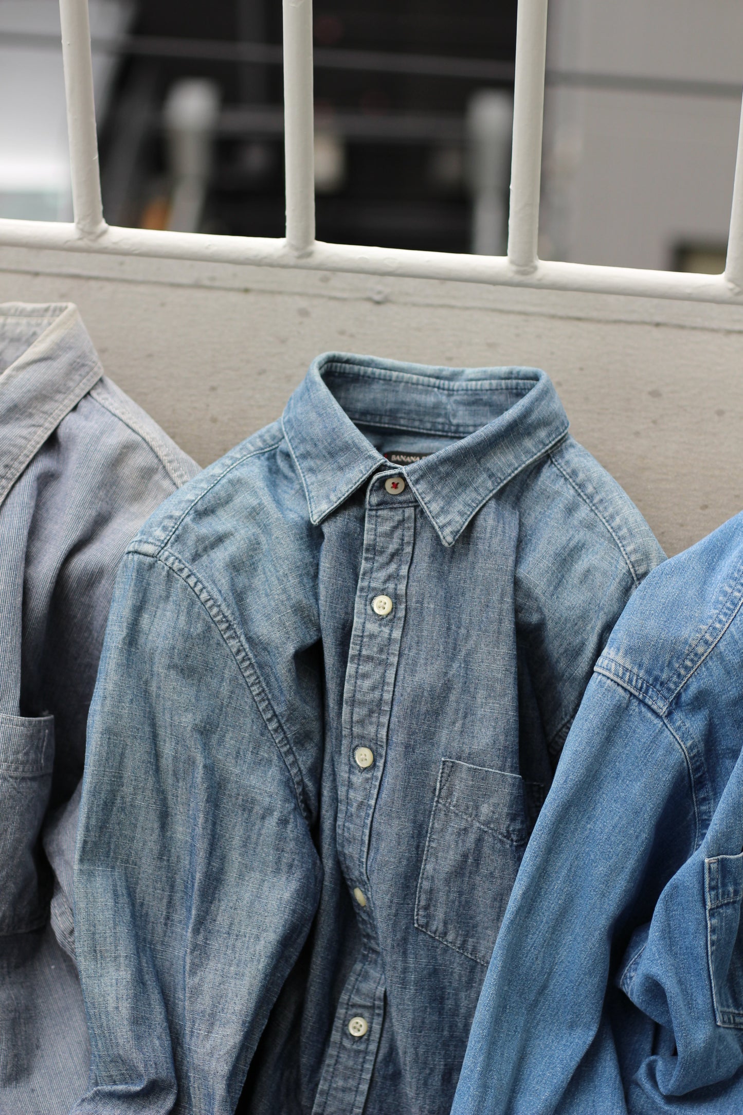 Men's Brand Denim Shirts x3点