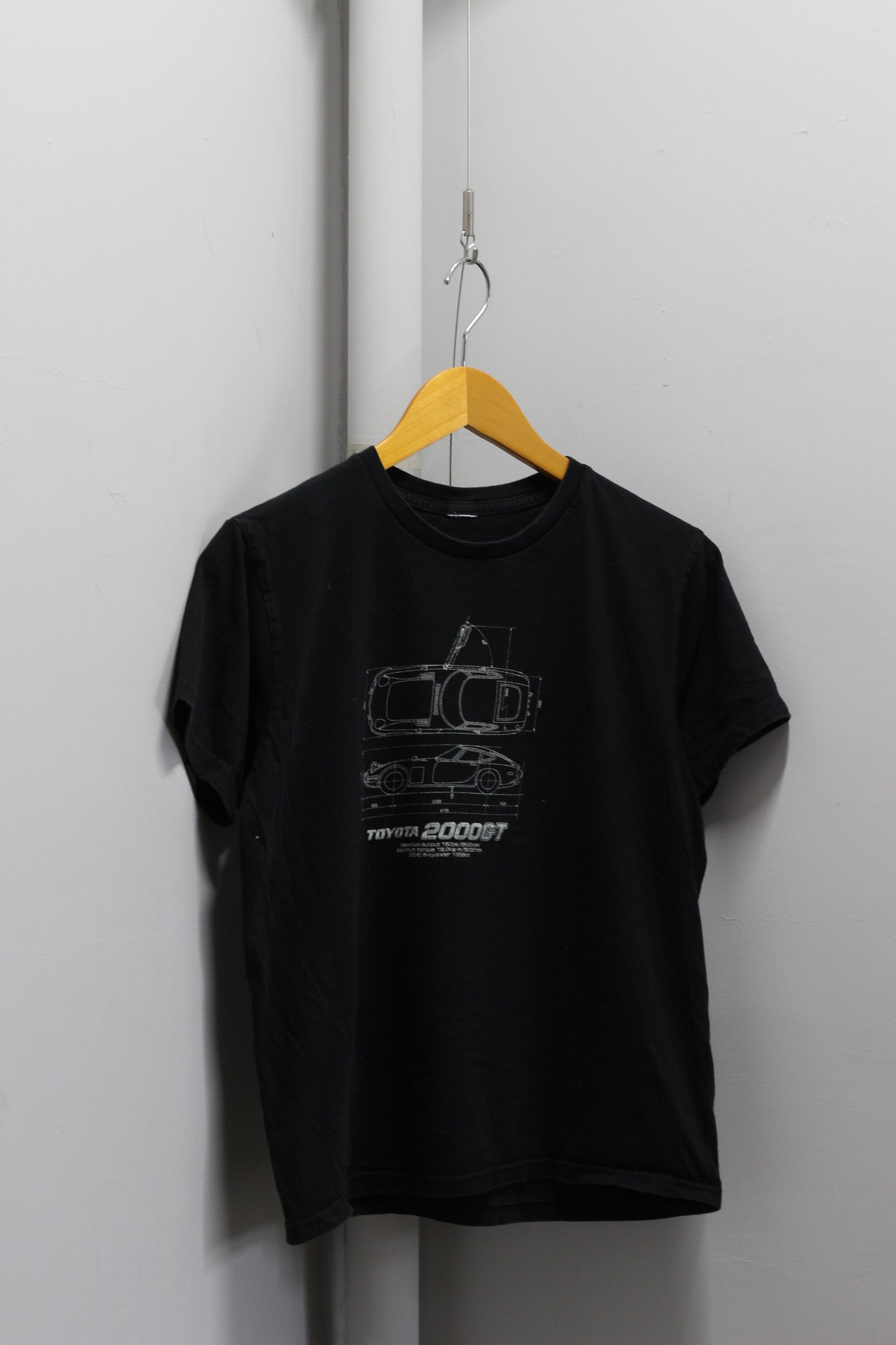 Men's Vintage Car Print T-Shirt x3点