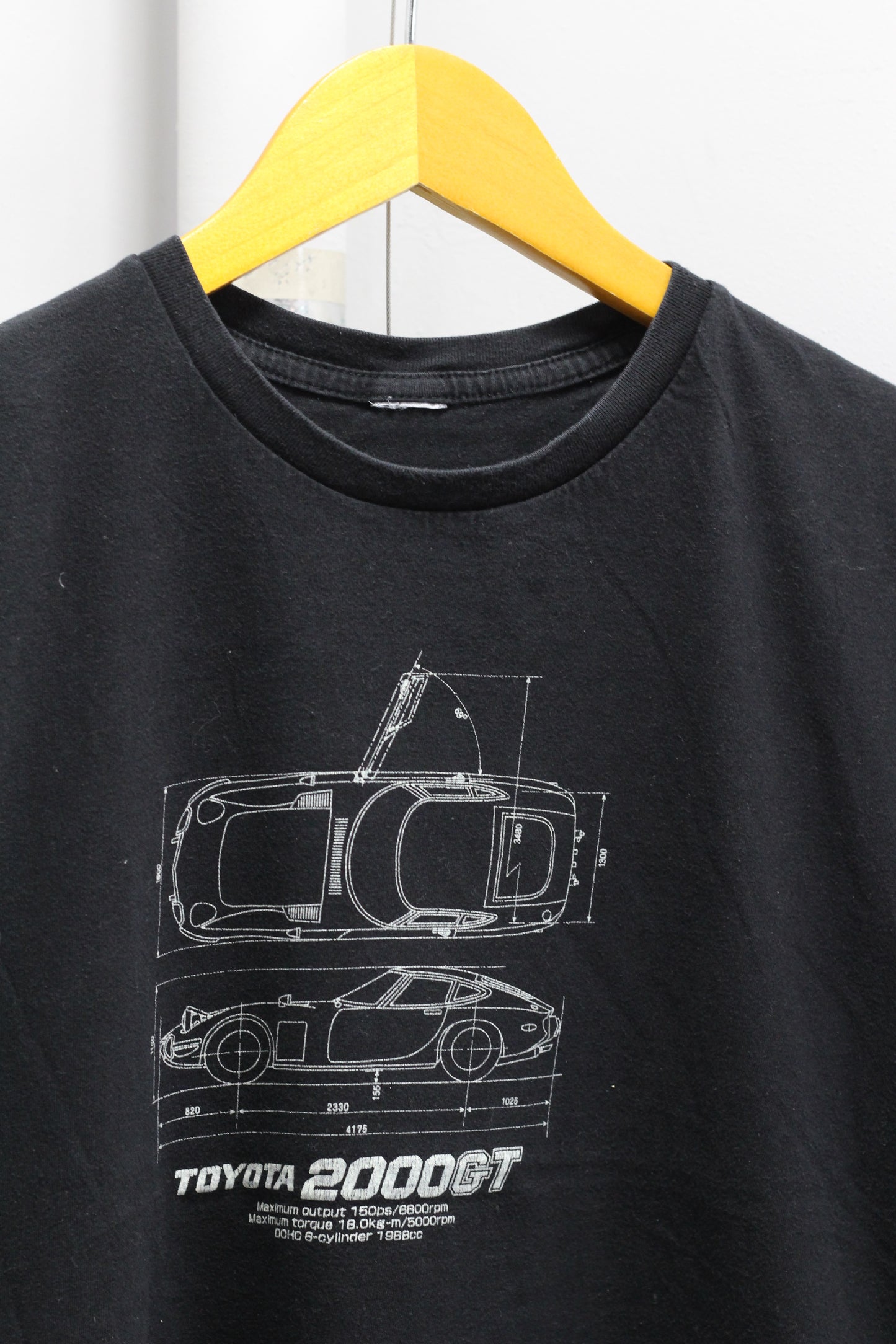 Men's Vintage Car Print T-Shirt x3点