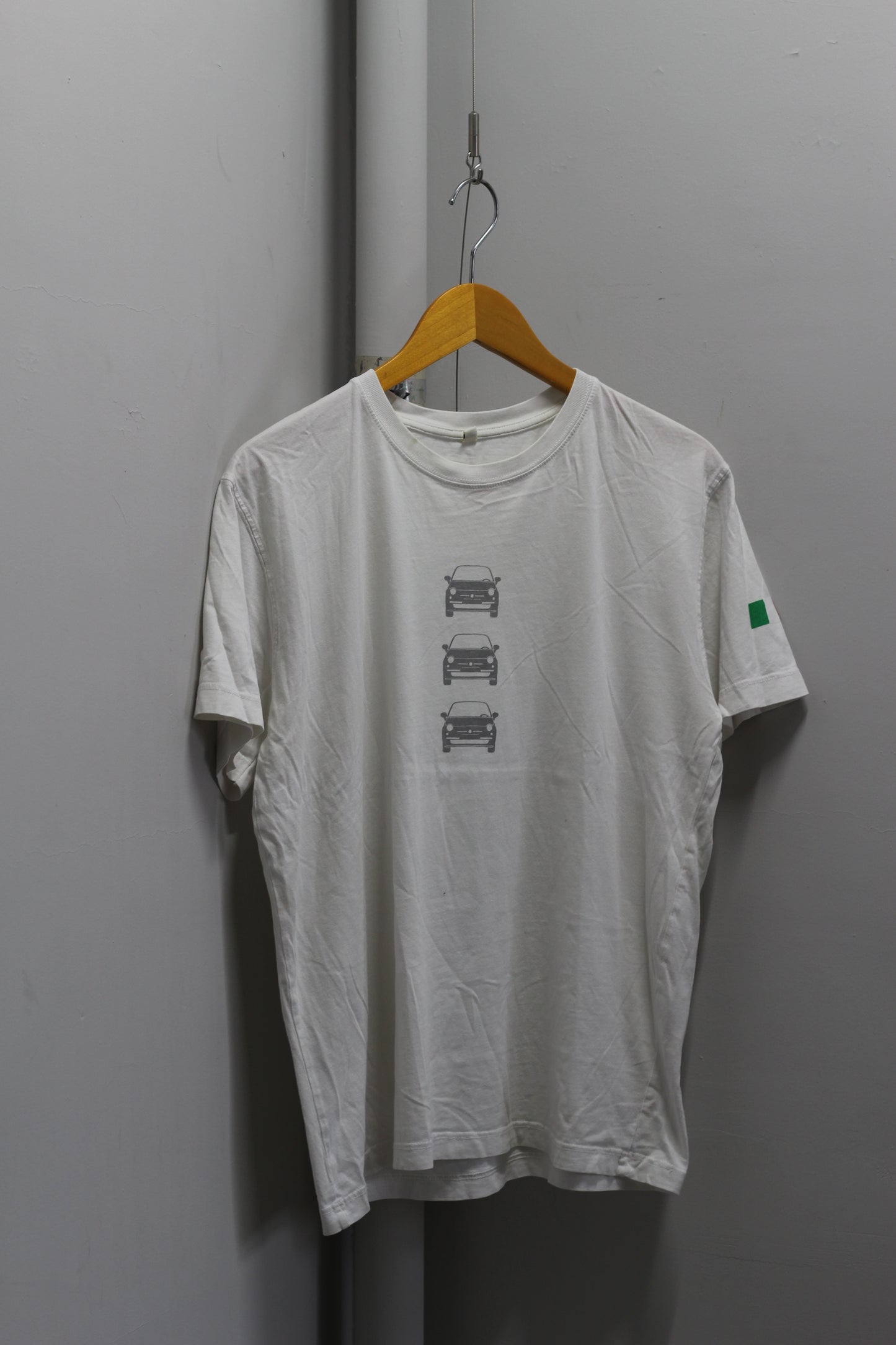 Men's Vintage Car Print T-Shirt x3点