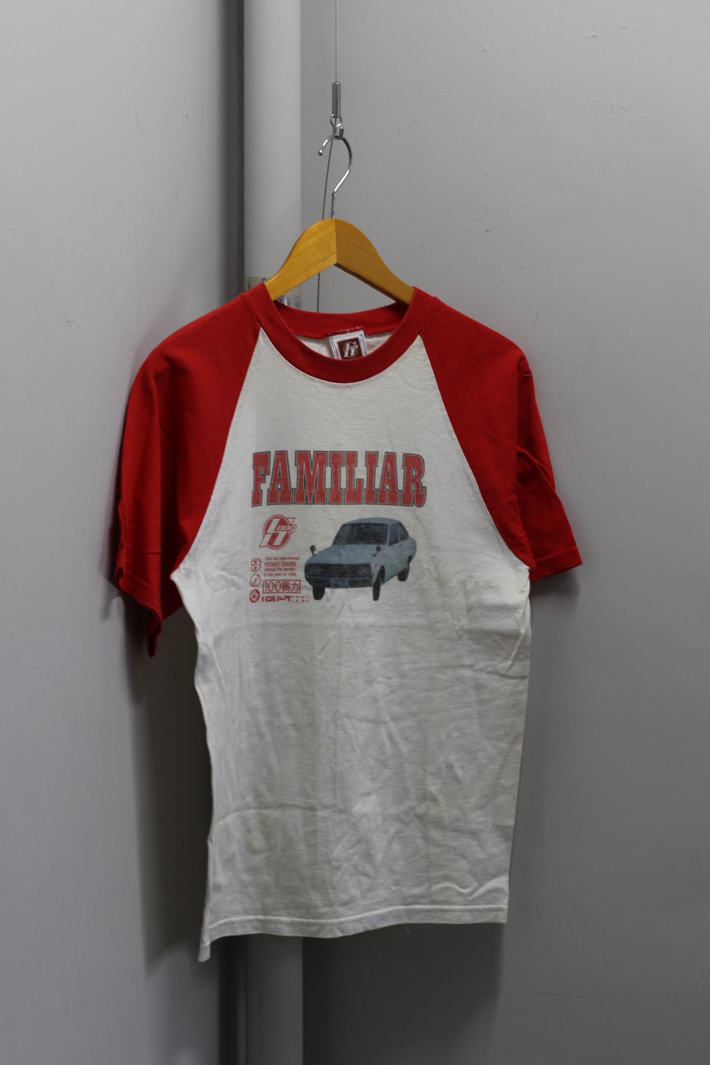 Men's Vintage Car Print T-Shirt x3点