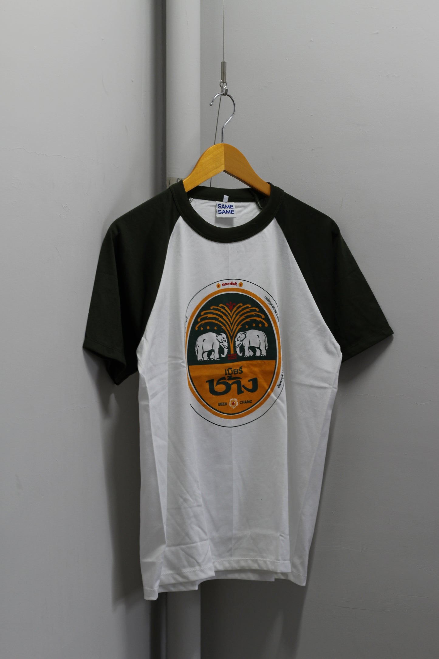 Men's Vintage Liquor Brand Printed T-Shirt x3点