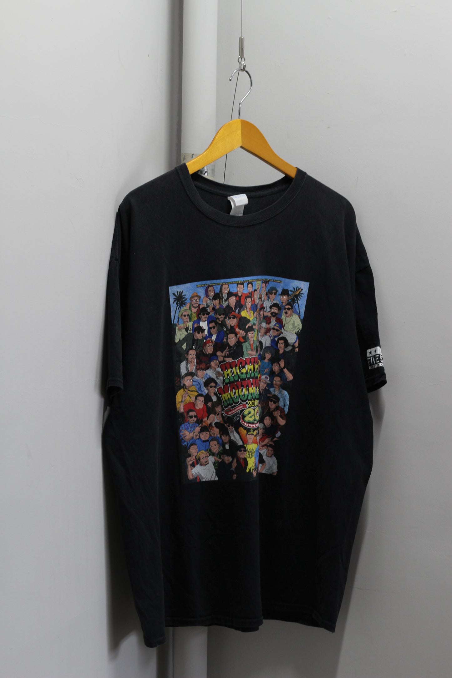 Music Festival Printed T-Shirt x3点