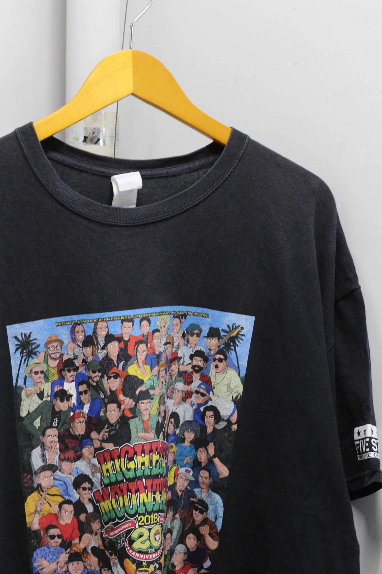Music Festival Printed T-Shirt x3点