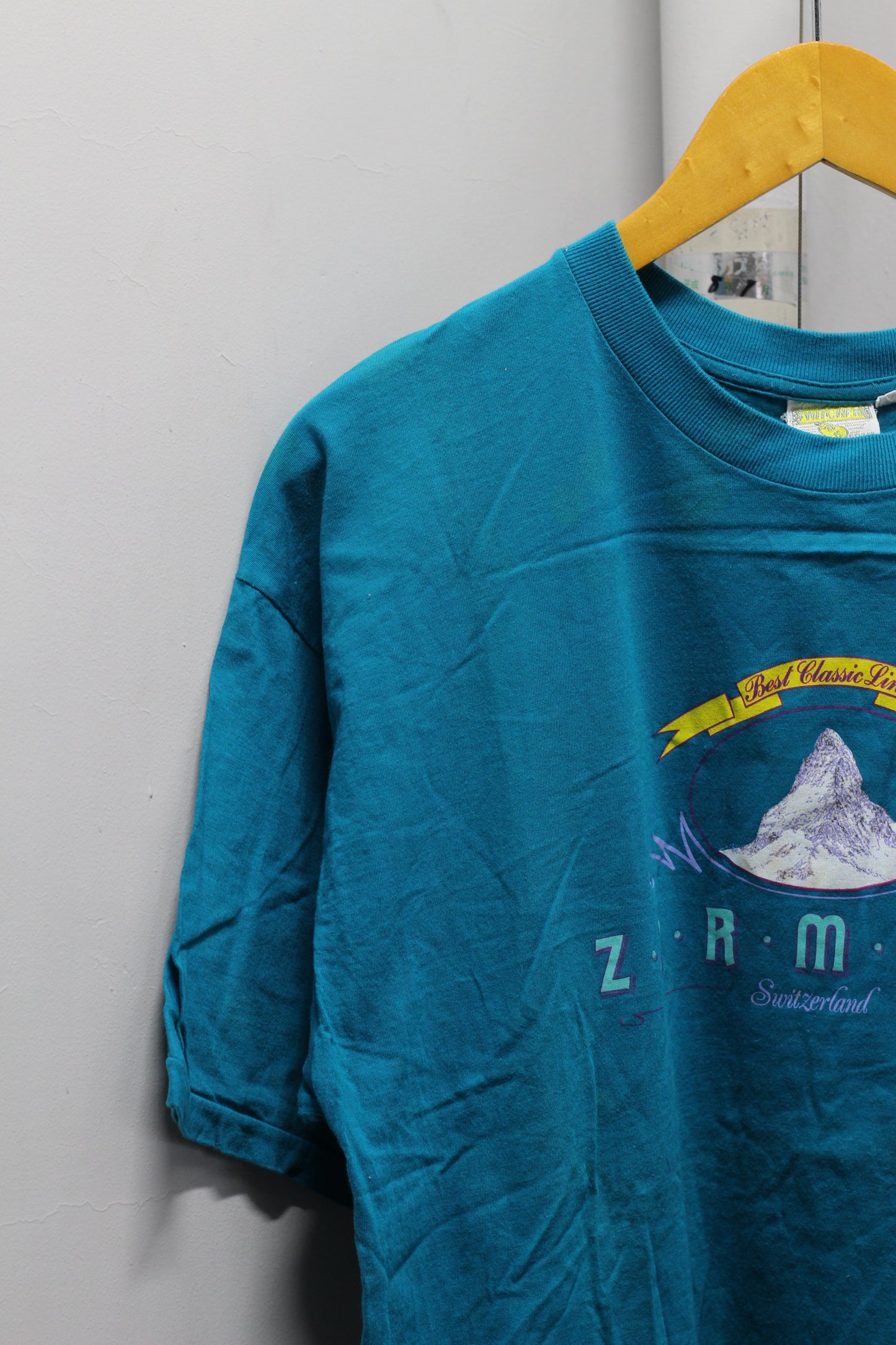 90's Vintage Single Stitch Import Souvenir T-Shirt x2点