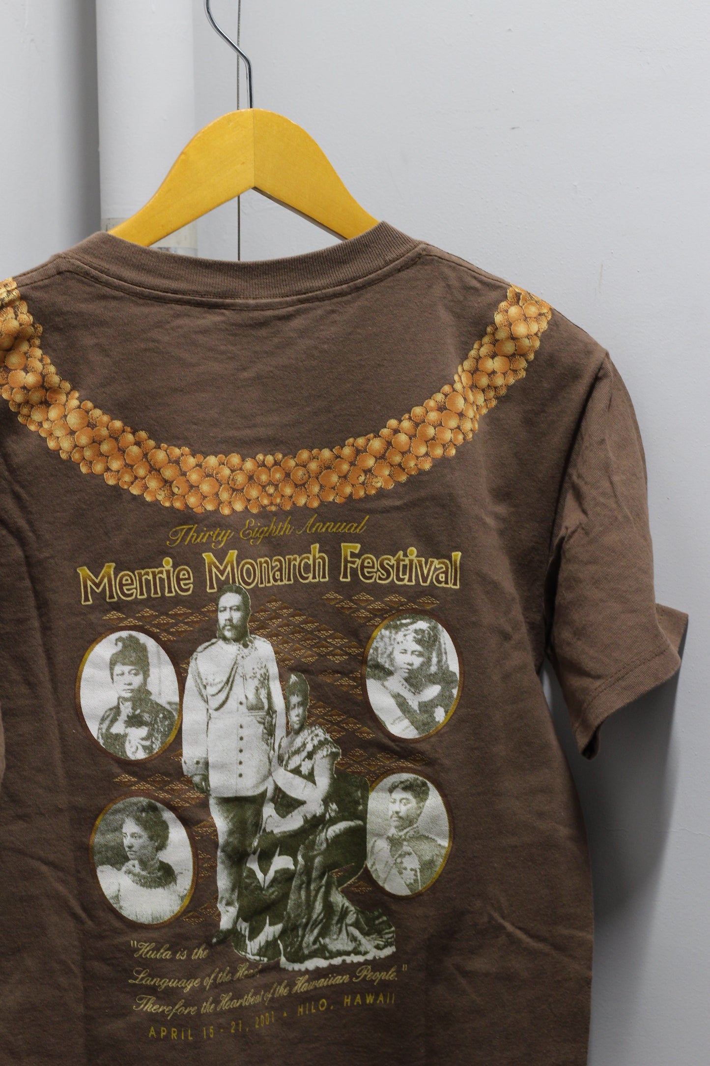 Made In USA Hawaii Merrie Monarch Festival 2001 & 2002 T-Shirt x2点