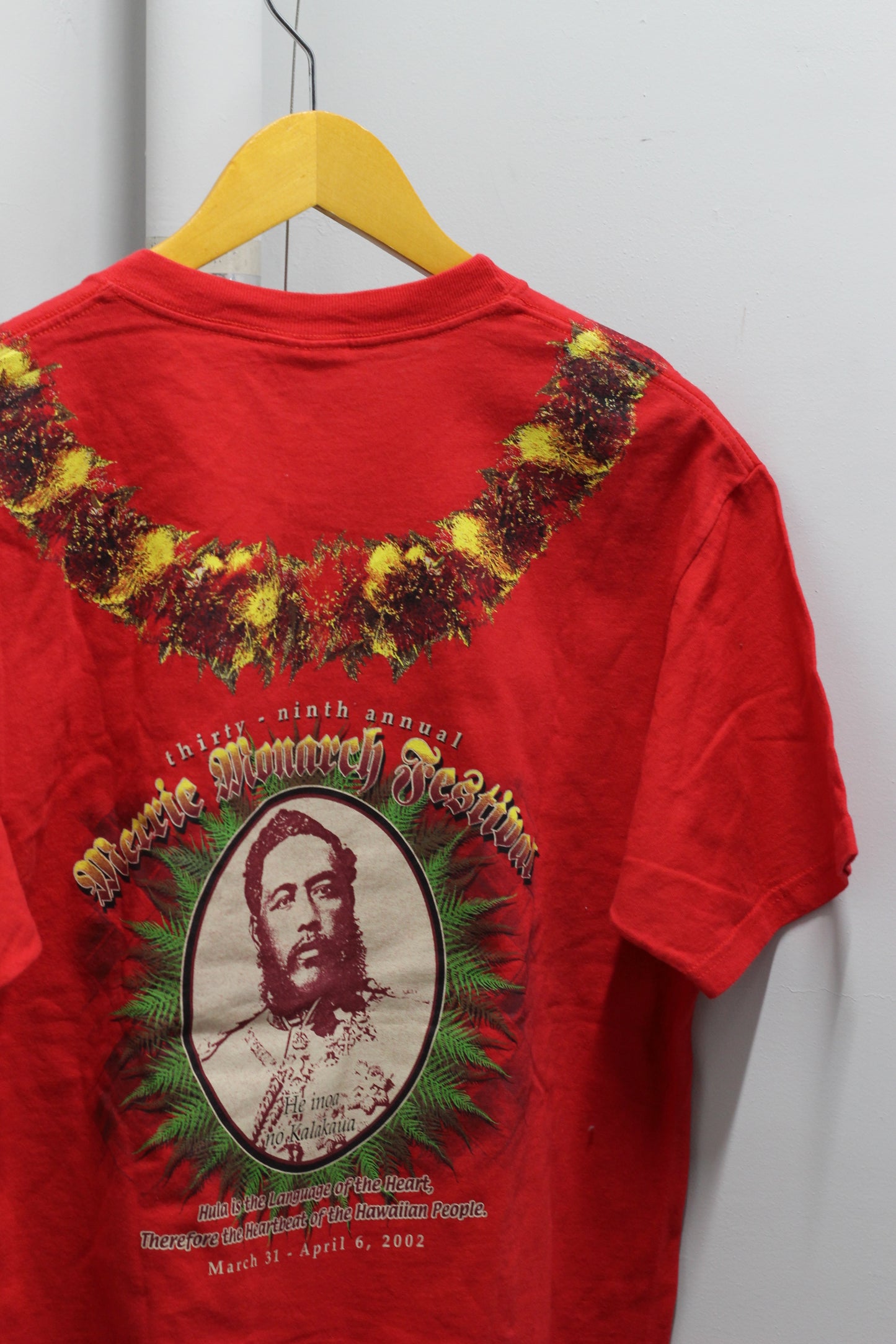 Made In USA Hawaii Merrie Monarch Festival 2001 & 2002 T-Shirt x2点