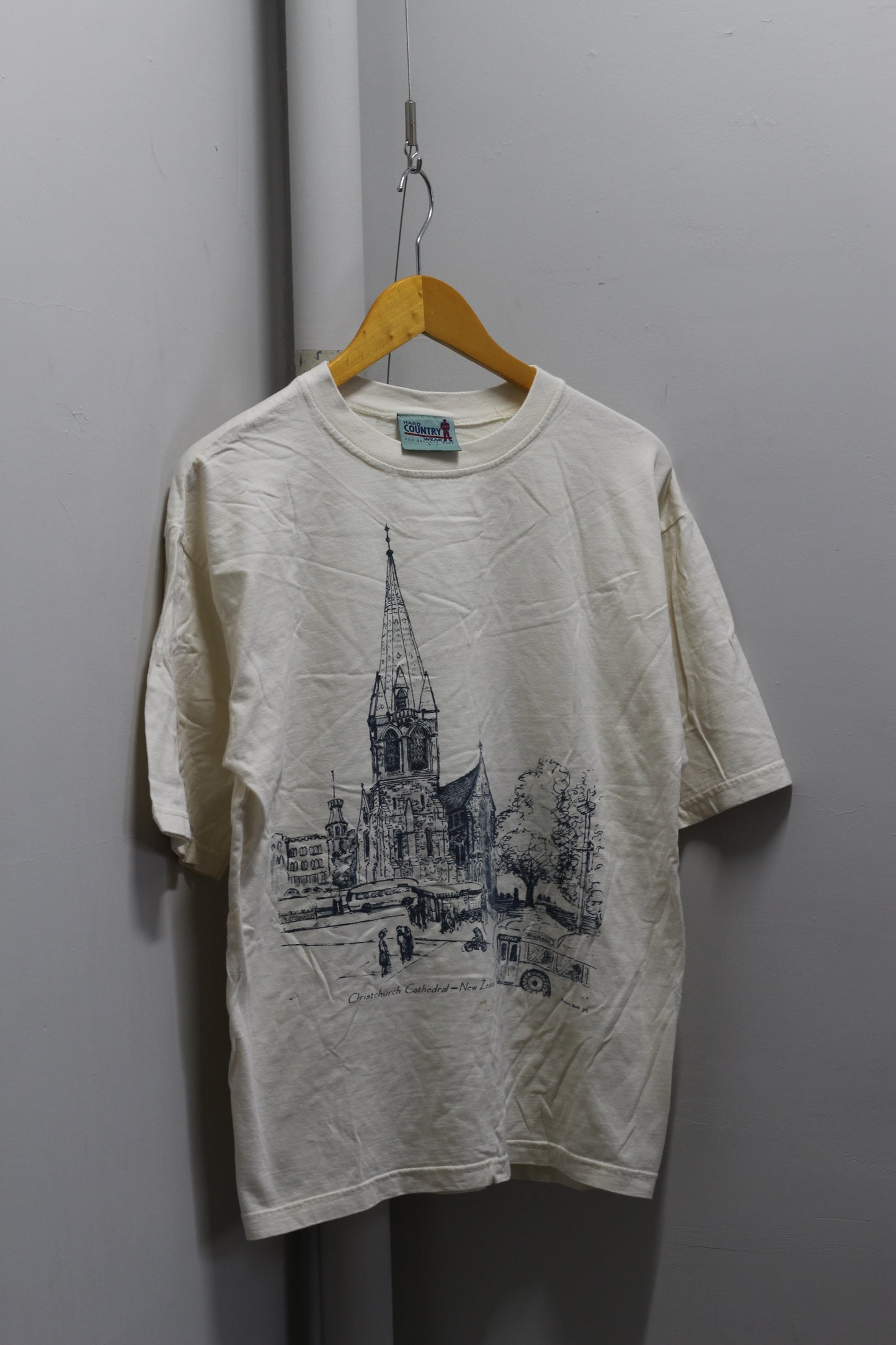 90's Vintage Made In Australia/New Zealand Printed T-Shirt x2点