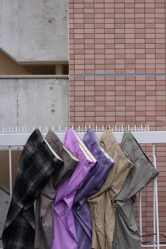 Men's Check & Design Slacks x7点