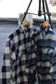 Men's Green & Blue Check Flannel Shirt x5点