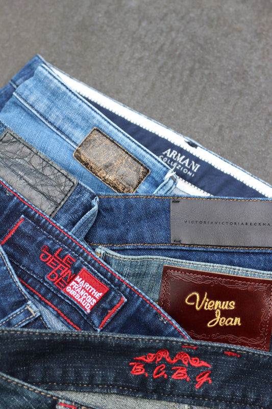 Import Brands Y2K Style Denim Pants set x7点