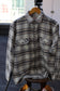 Men's Cream-Based Checked Flannel Shirt x4点