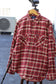 Men's Red Check Flannel Shirt x8点