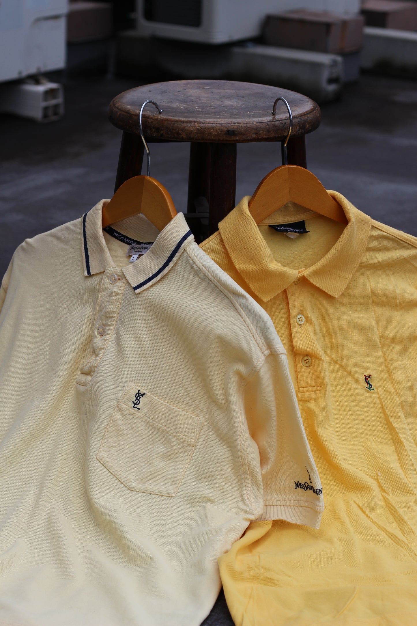 Old Yves Saint Laurent Men's Polo Shirt x5点