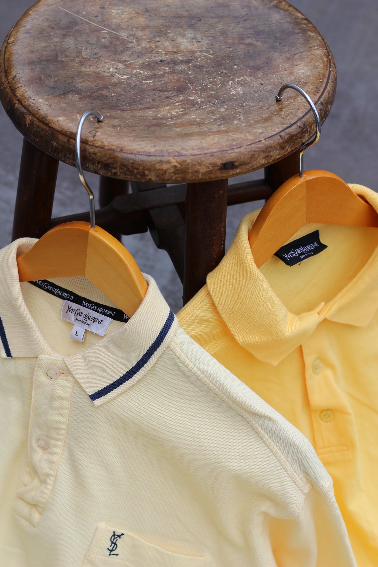 Old Yves Saint Laurent Men's Polo Shirt x5点