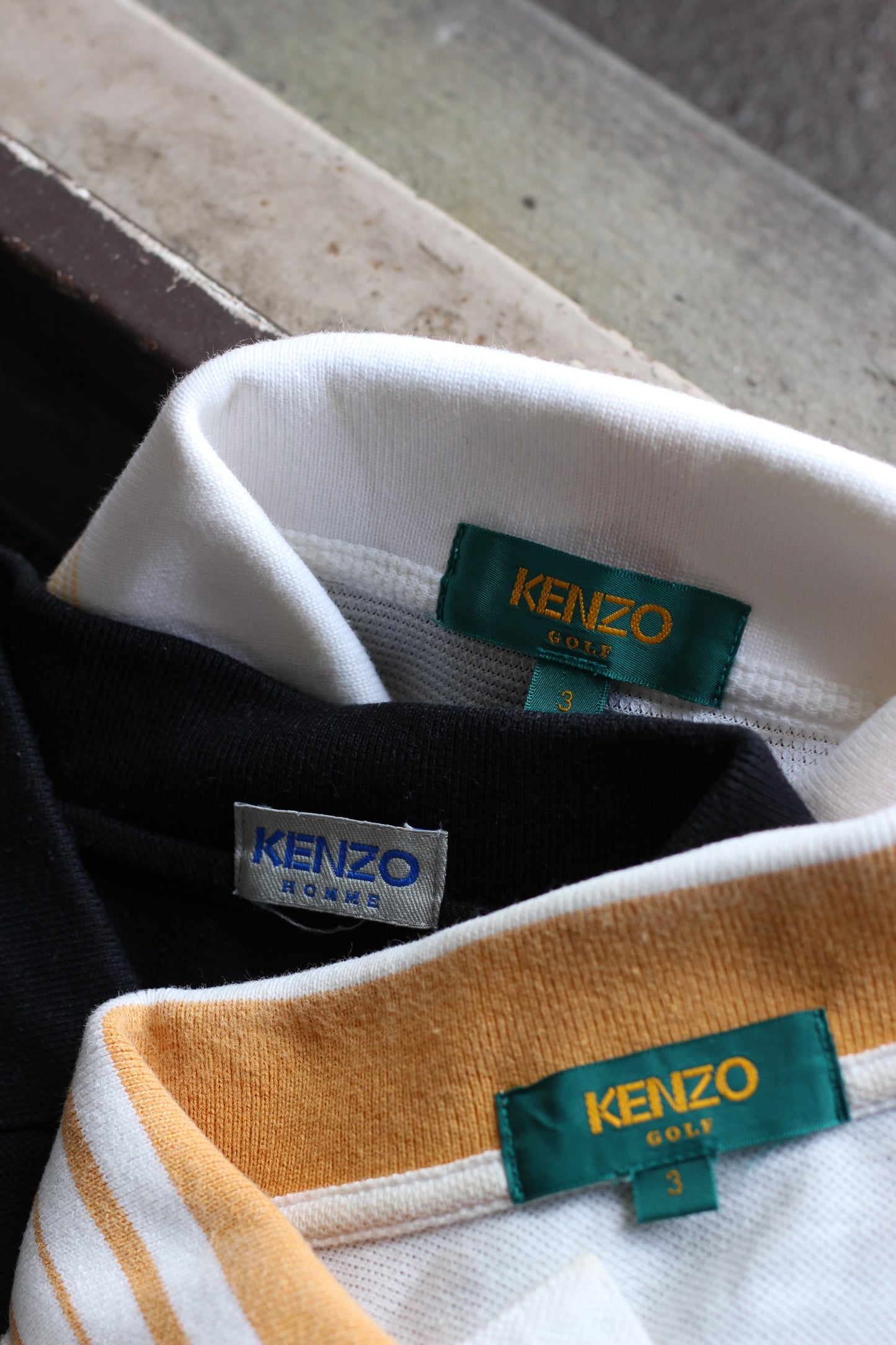 KENZO Men's Polo Shirt x3点