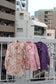 Vintage Sheer Floral Long Sleeve Blouse x10点