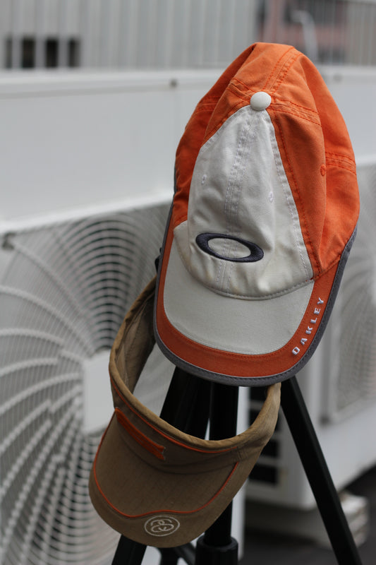 90's Stussy & 00's Oakley Y2K Style Cap set x2点