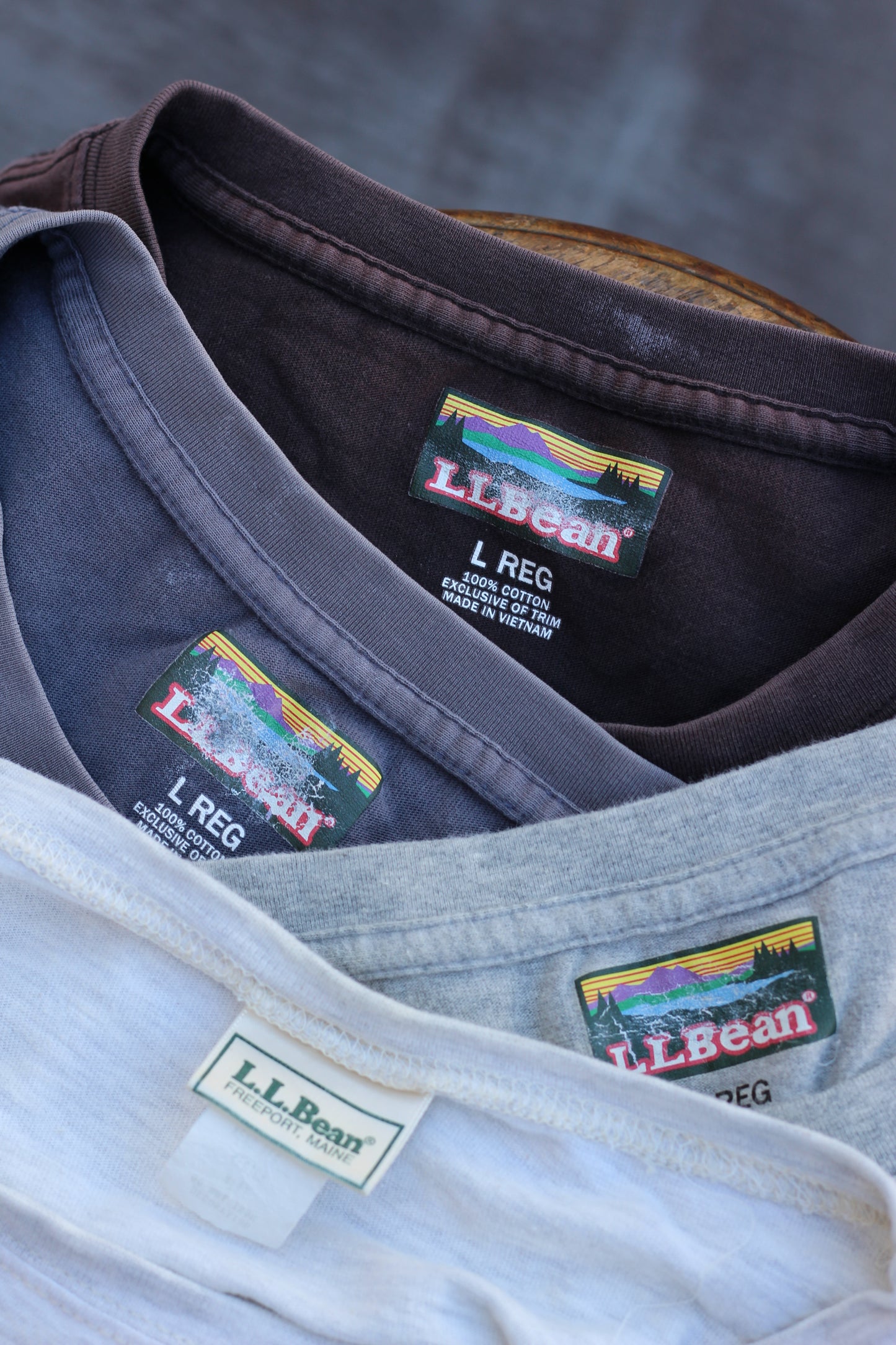 80's L.L. bean Printed T-Shirt x4点