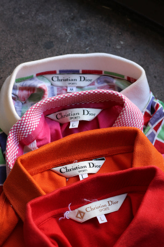 Old Dior Polo Shirt x4点