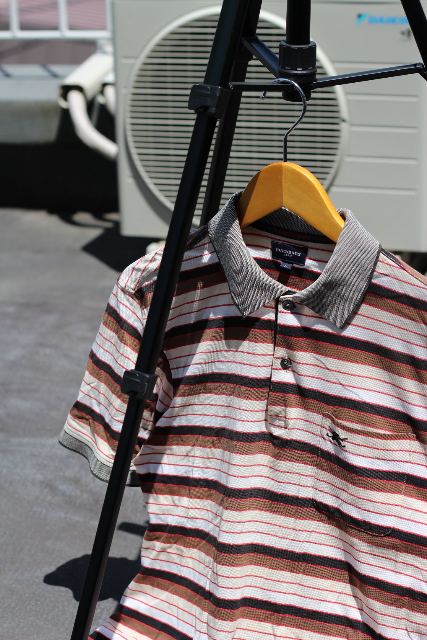 Burberry Striped Short Sleeve Polo Shirt x5点