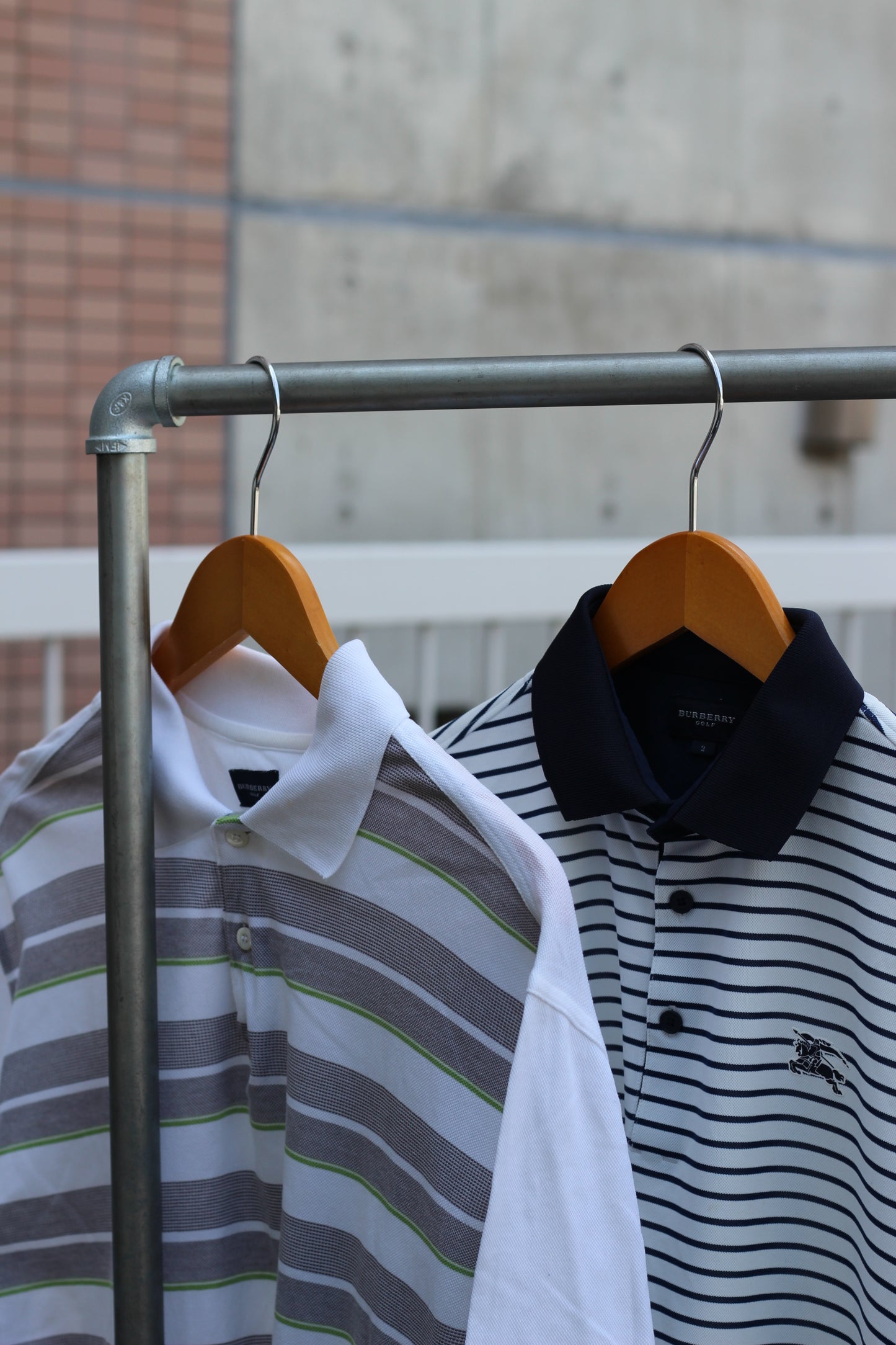 Burberry Striped Short Sleeve Polo Shirt x5点