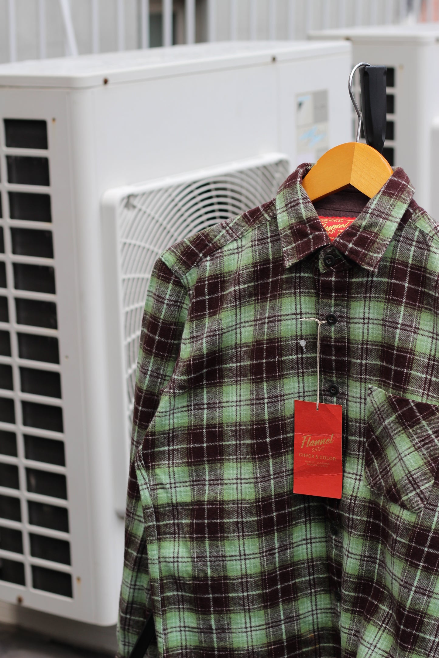 90's Old UNIQLO Flannel Shirt set x2点