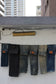 Men's High-Grade Vintage Processed Denim Pants x6点
