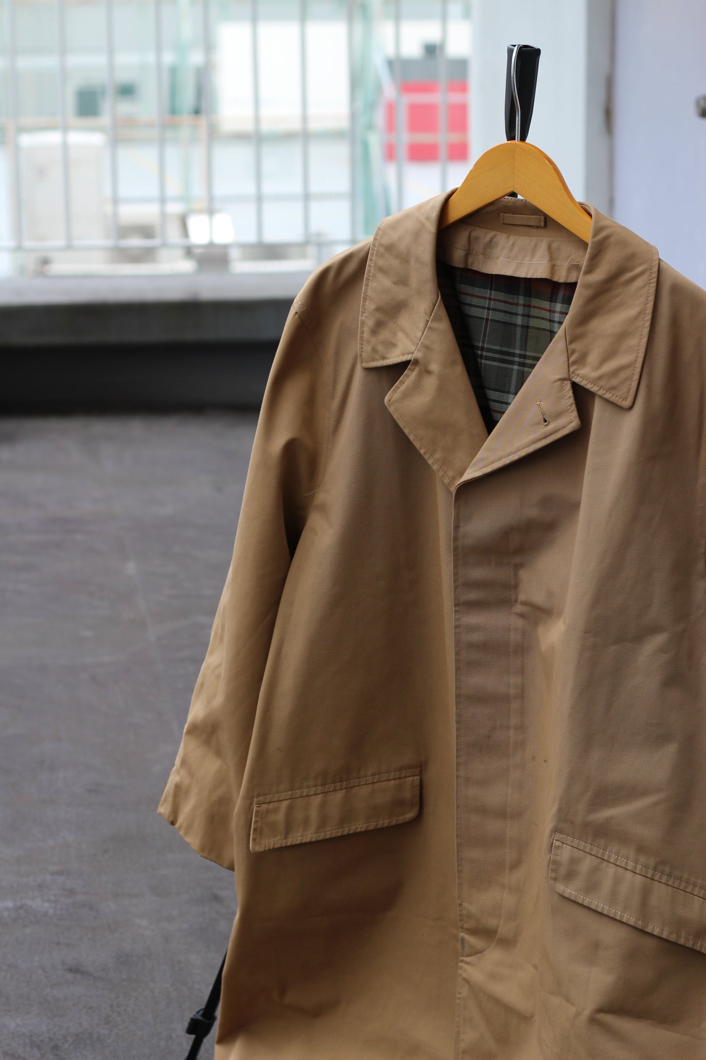 70's Made In USA Sears & Made In Italy Edward's Vintage Trench Coat set x2点