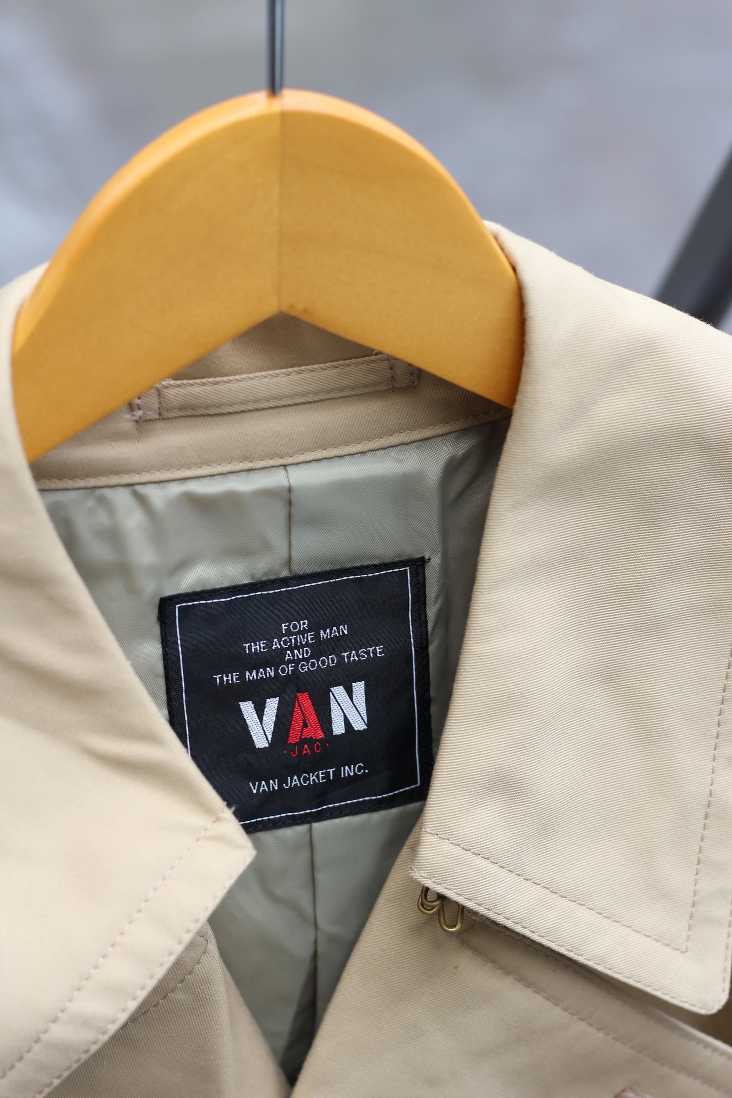 70's Van Jac & 80's DAKS Ivy Style Vintage Trench Coat set x2点