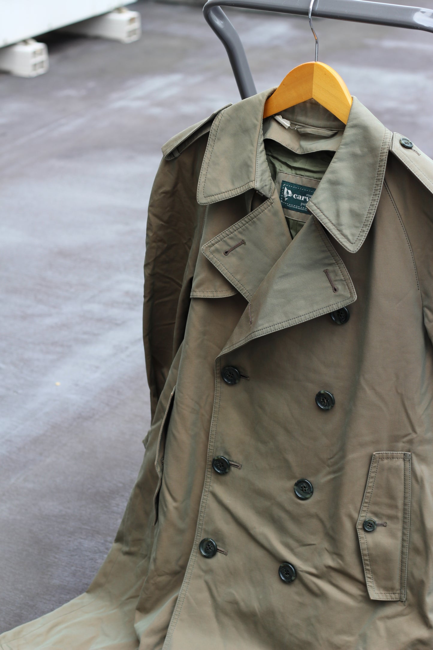 Pierre Cardin & Courrèges & Carven Import Brand Men's Trench Coat set x4点