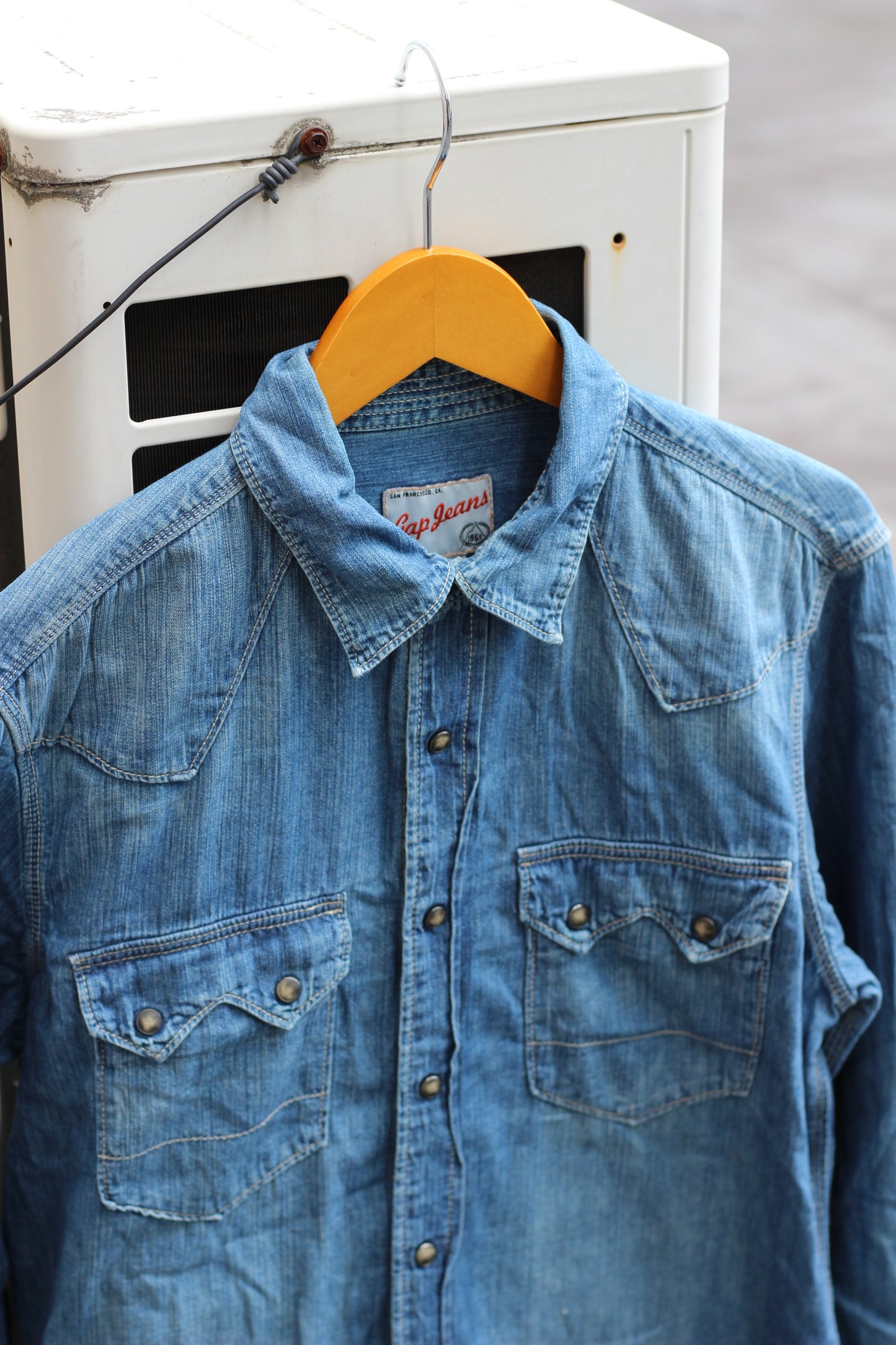 Men's Western Denim Shirt x3点