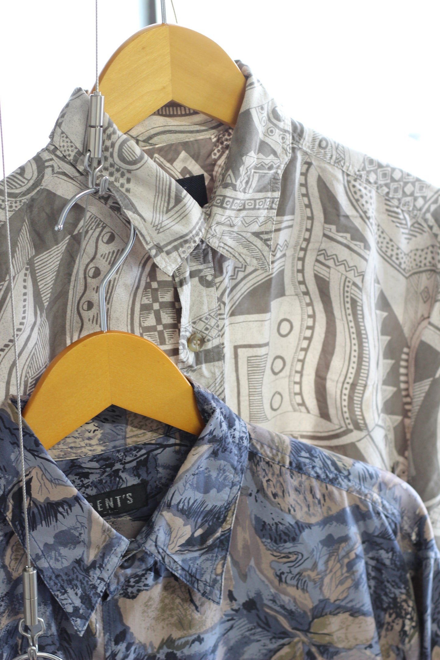 Men's 100% Silk Long Sleeve Shirt x5点
