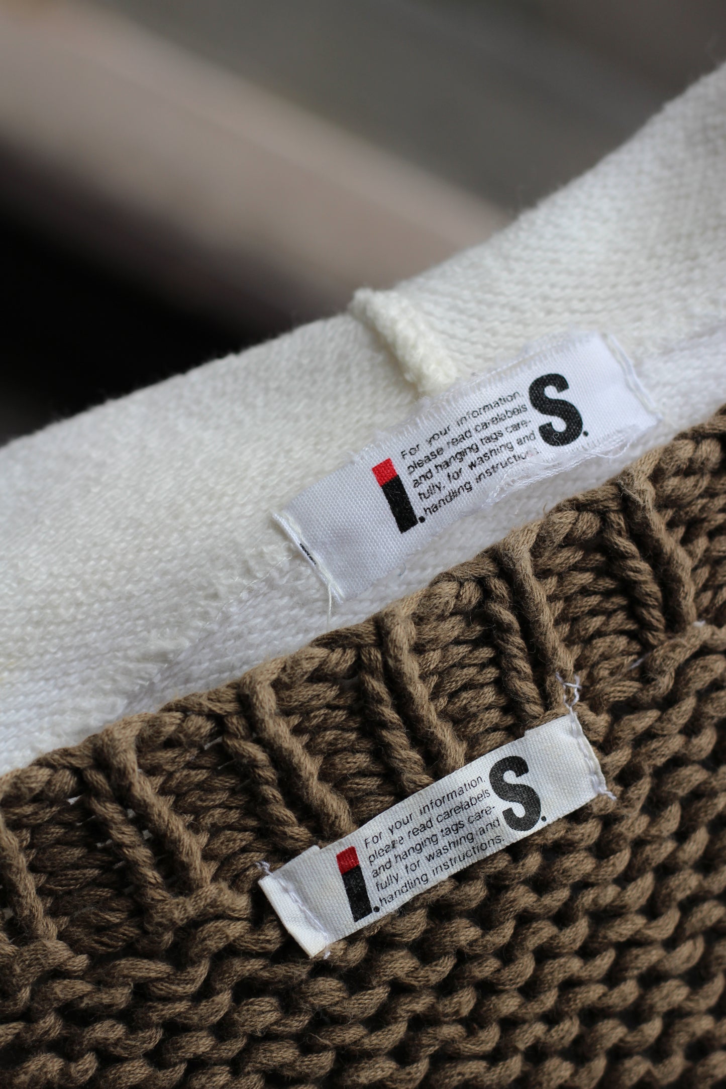 I.S Knit & Sweat Hoodie set x2点