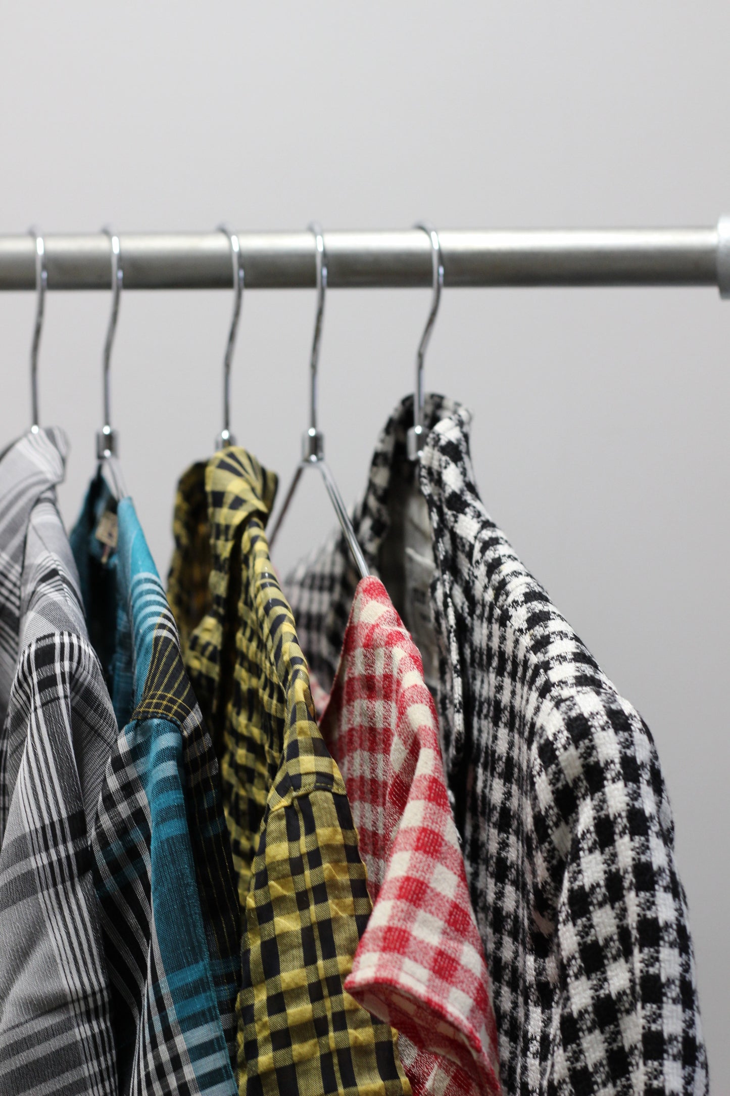 Vintage Check Short Sleeve Blouse x7点