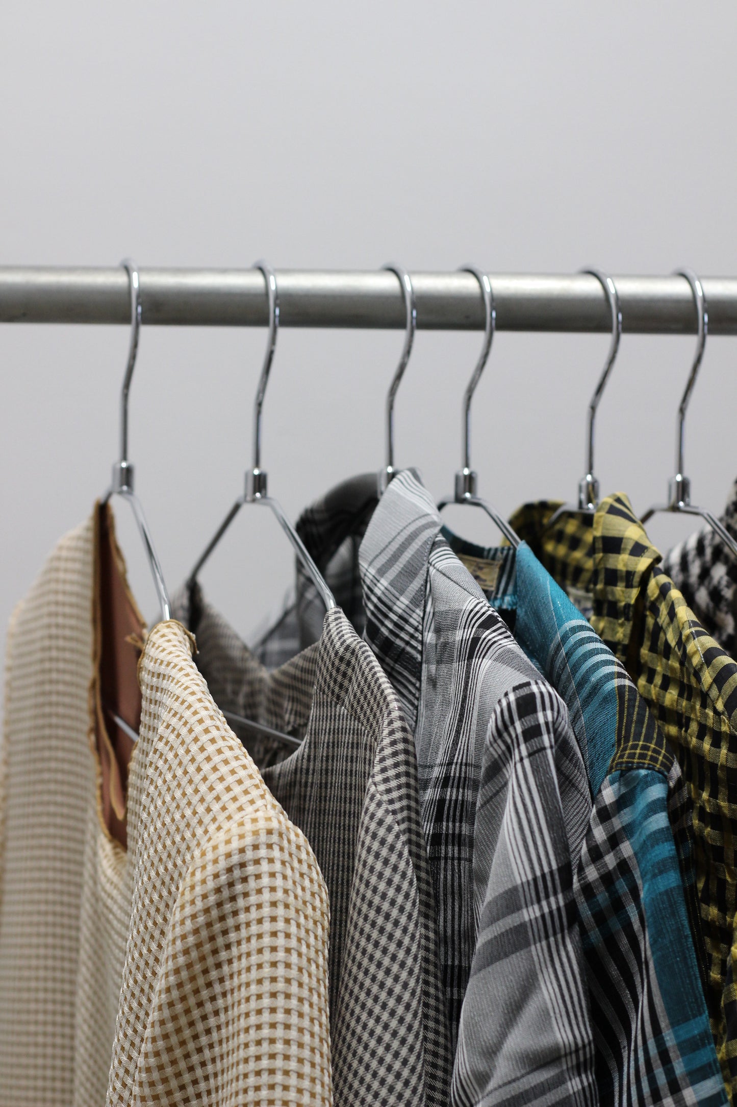Vintage Check Short Sleeve Blouse x7点