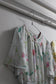 Vintage Floral Short Sleeve One-Piece x6点