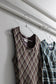 Vintage Check No Sleeve One-Piece x2点