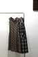 Vintage Check No Sleeve One-Piece x2点