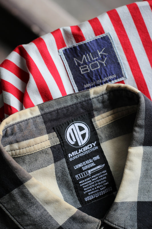 Milk Boy Shirt & Hoodie set x2点