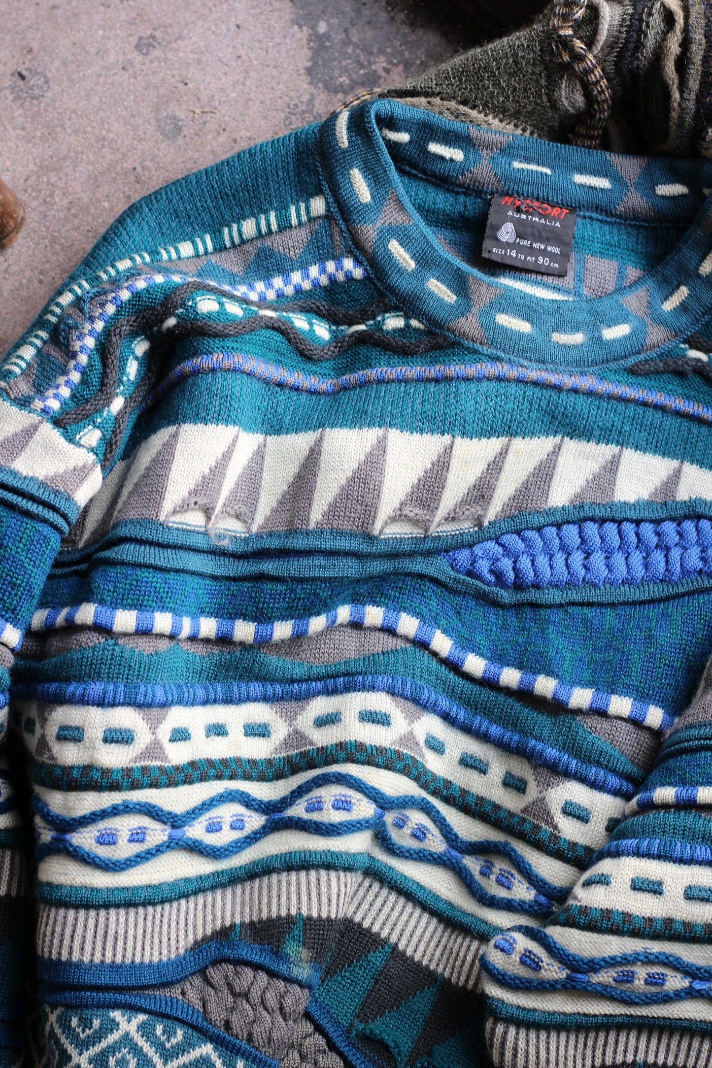Vintage Design 3D Knit x2点
