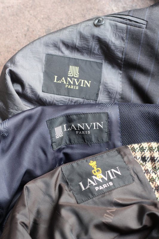 Old Lanvin Tailored Jacket x3点