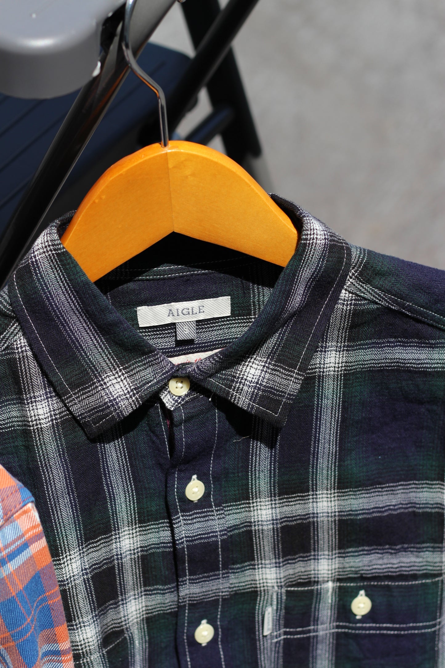 Men's Outdoor Brand Check Shirt x4点