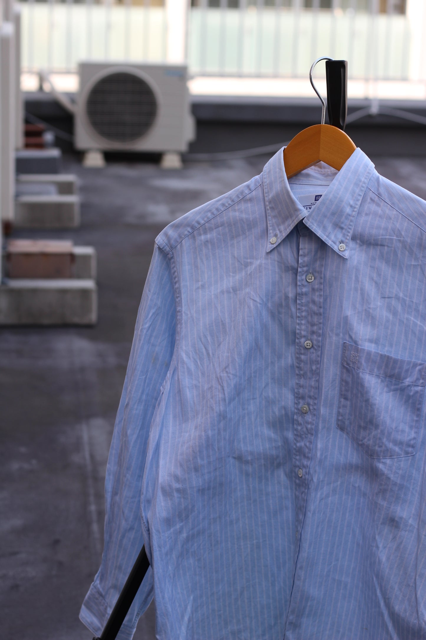 Old Burberrys & Givenchy Check & Stripe Long Sleeve Shirt set x2点