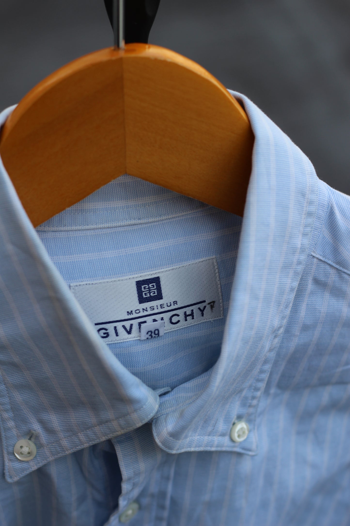 Old Burberrys & Givenchy Check & Stripe Long Sleeve Shirt set x2点
