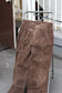 Men's Brown Wide Corduroy Bottoms x5点