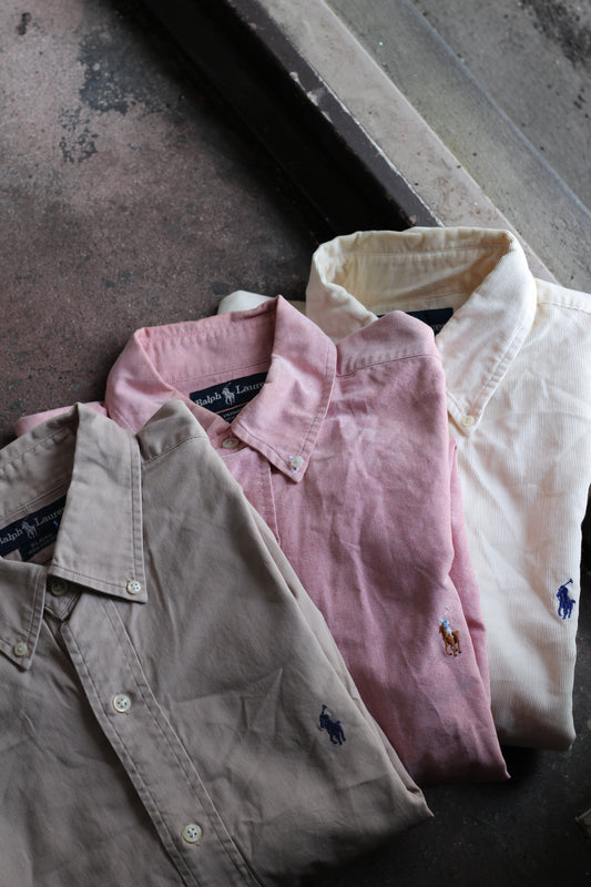 90-00's Ralph Lauren Long Sleeve Shirt x4点