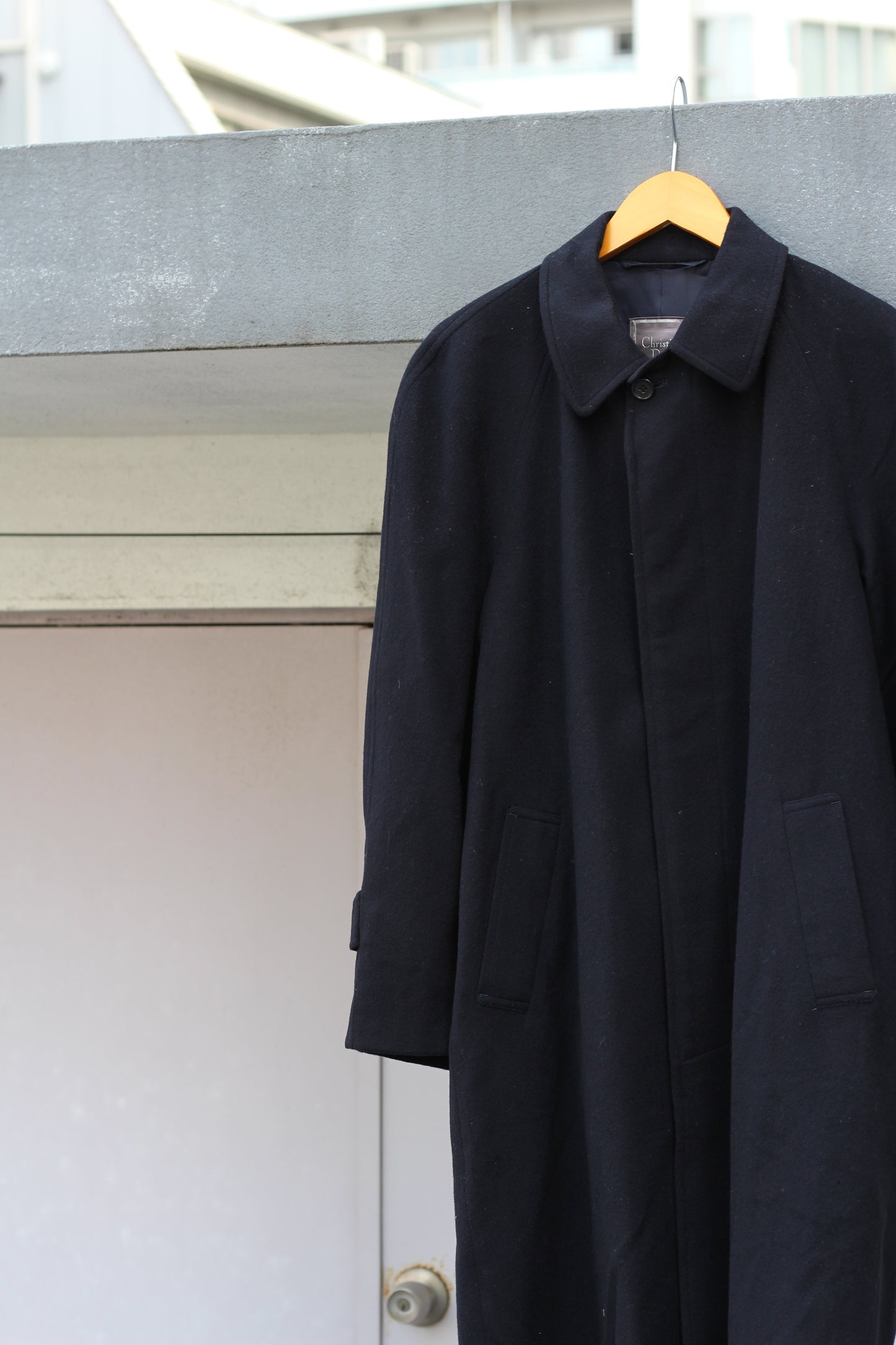 Christian Dior & Moschino Fry Front Balmacaan coat set x2点